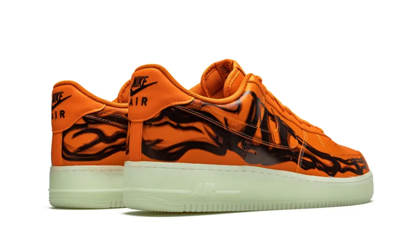 Nike Lifestyle Air Force 1 Low 'Orange Skeleton' 