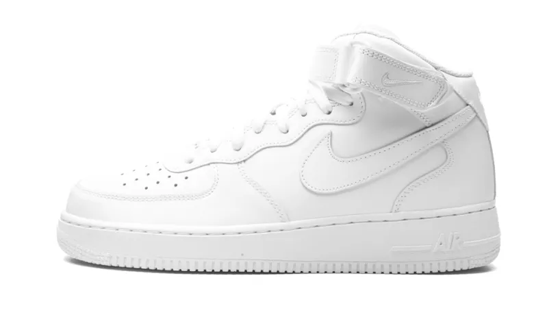 Nike Lifestyle Air Force 1 Mid '07 'Triple White' 