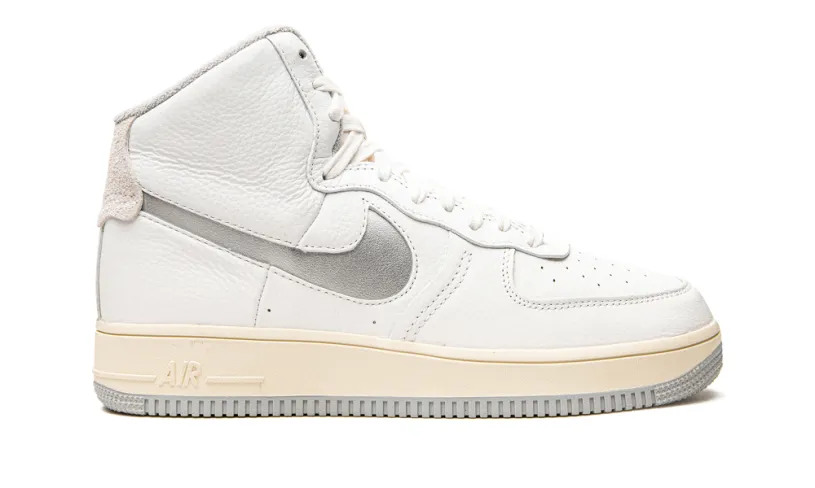 Nike Lifestyle AIR FORCE 1 HIGH SCULPT MNS WMNS 'White   Silver' 