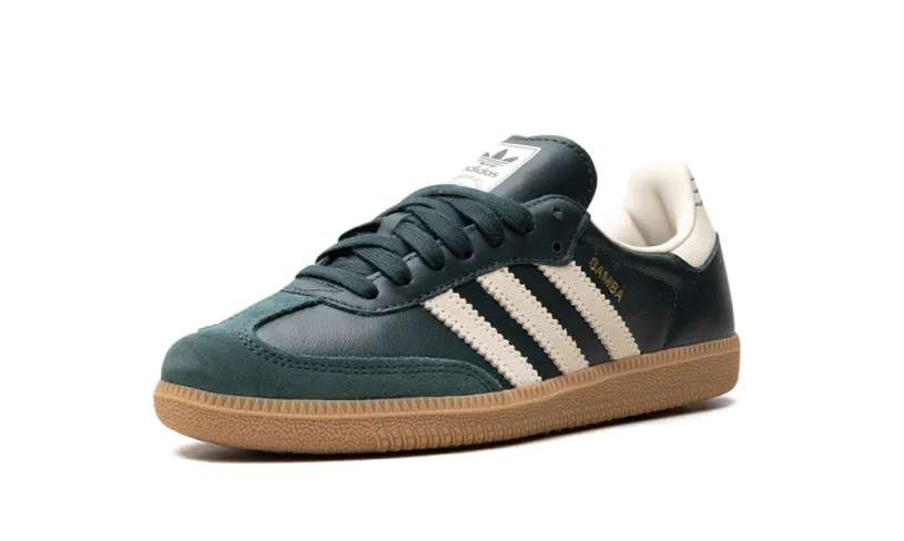 Adidas Samba Samba OG 'Shadow Green Cream White Gold Metallic' 