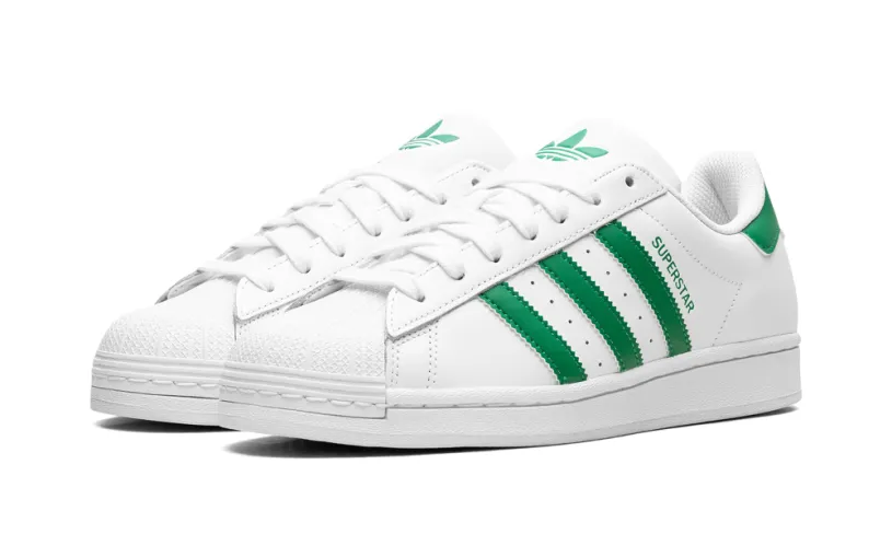 Adidas Superstar Superstar 'Cloud White Green'