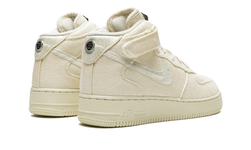 Nike Lifestyle Air Force 1 Mid 'Stussy - Fossil' 