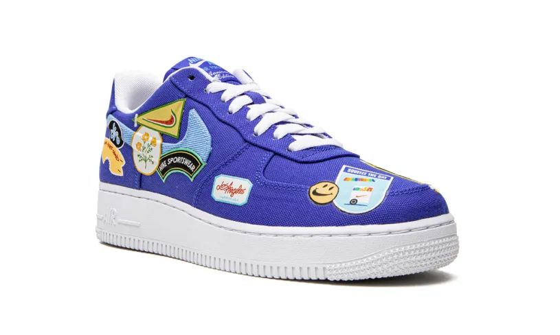 Nike Lifestyle AIR FORCE 1 LO '07 PRM MNS WMNS 'Los Angeles Patched Up' 
