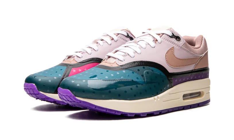 Nike Air Max AIR MAX 1 () WMNS 'Plum Fog Fossil Rose' 