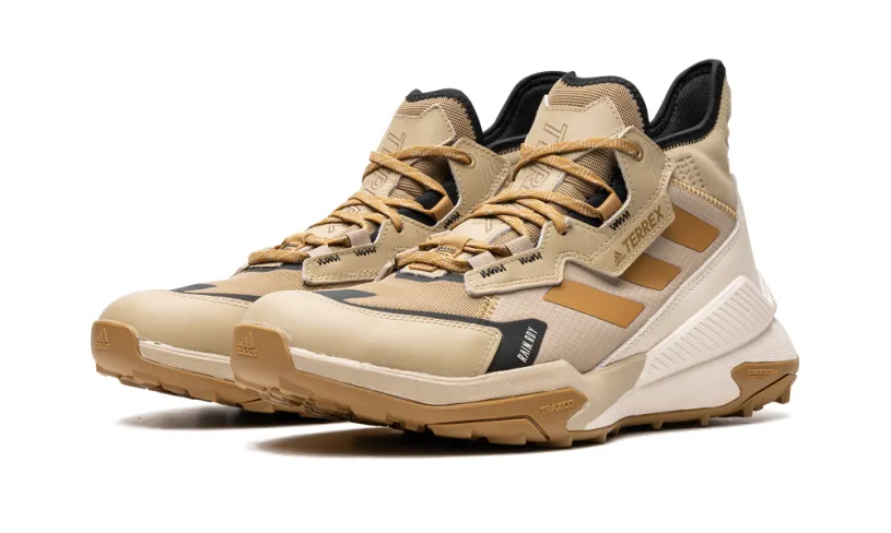 More Adidas Shoes TERREX HYPERBLUE MID R.RDY 'Sand Mesa'