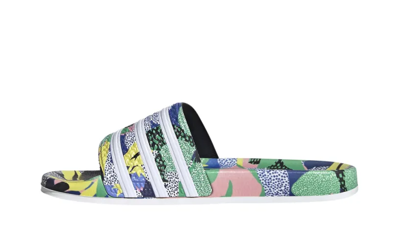 More Adidas Shoes Adilette WMNS 'Multi (Rainbow)' 