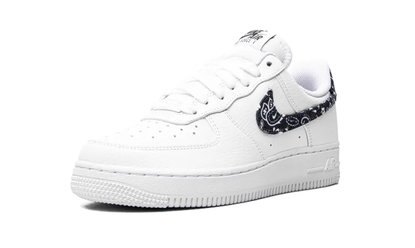 Nike Lifestyle AIR FORCE 1 LO '07 MNS WMNS 'Black Paisley' 