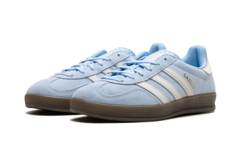 Adidas Gazelle Gazelle Indoor WMNS 'Clear Sky Off White' 