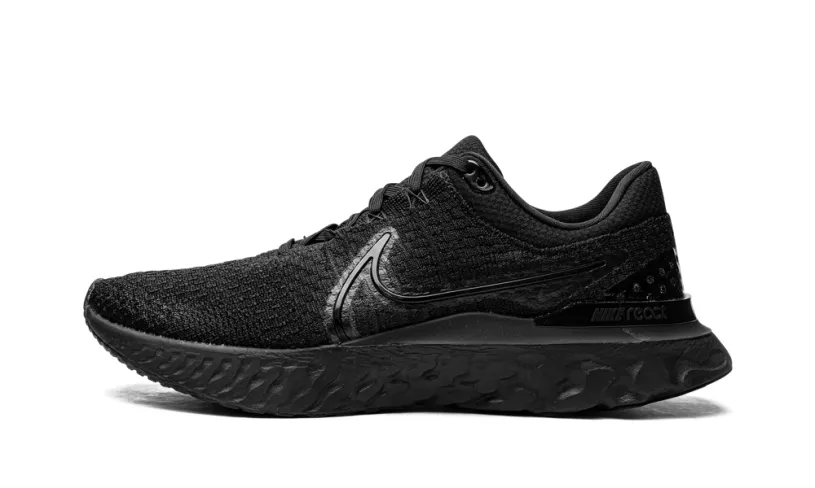 Nike Lifestyle React Infinity Run Flyknit 3 'Triple Black'
