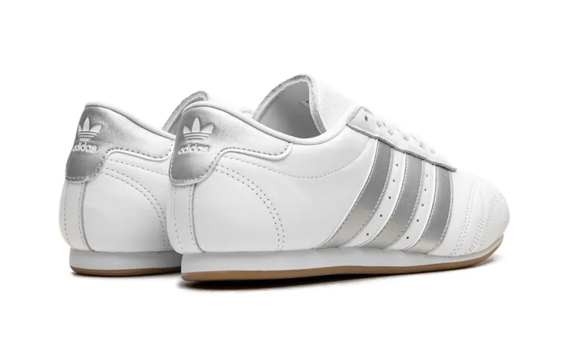 More Adidas Shoes Taekwondo WMNS 'Cloud White Silver Metallic Gum' 