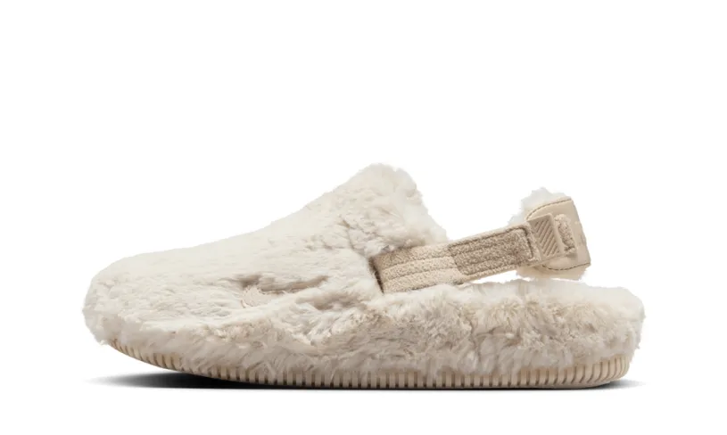 Nike Lifestyle Calm Mule Fur WMNS 'Sanddrift'