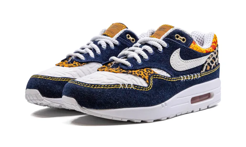 Nike Air Max Air Max 1 PRM 'Denim Leopard' 