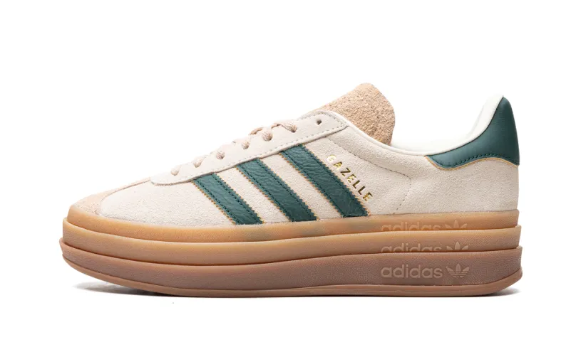 Adidas Gazelle GAZELLE BOLD WMNS 'Cream Collegiate Green' 