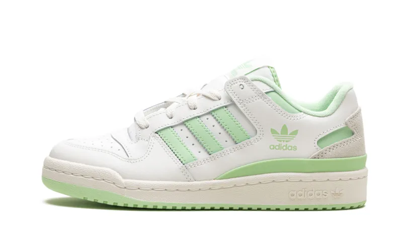 More Adidas Shoes Forum Low CL WMNS 'White Green Spark'