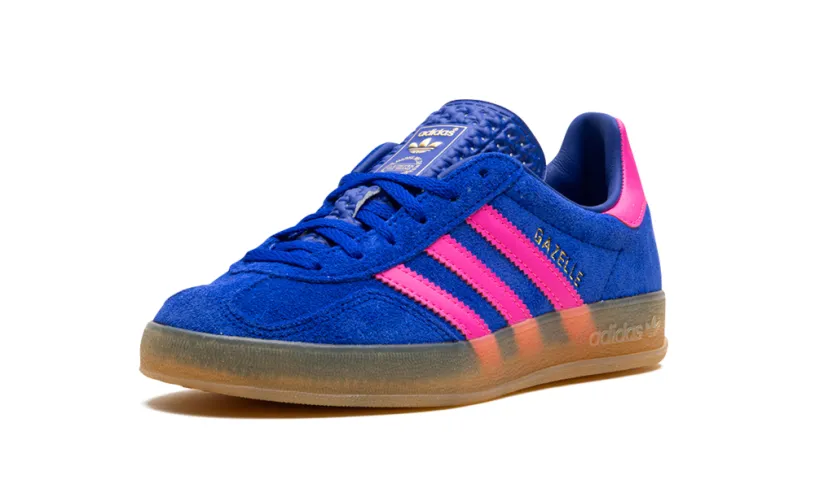 Adidas Gazelle Gazelle Indoor WMNS 'Blue Lucid Pink' 