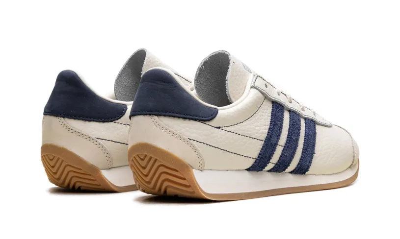 More Adidas Shoes Country OG WMNS 'Night Indigo Off White Silver Metallic' 