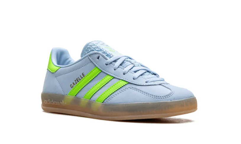 Adidas Gazelle Gazelle Indoor WMNS 'Clear Sky Solar Green' 