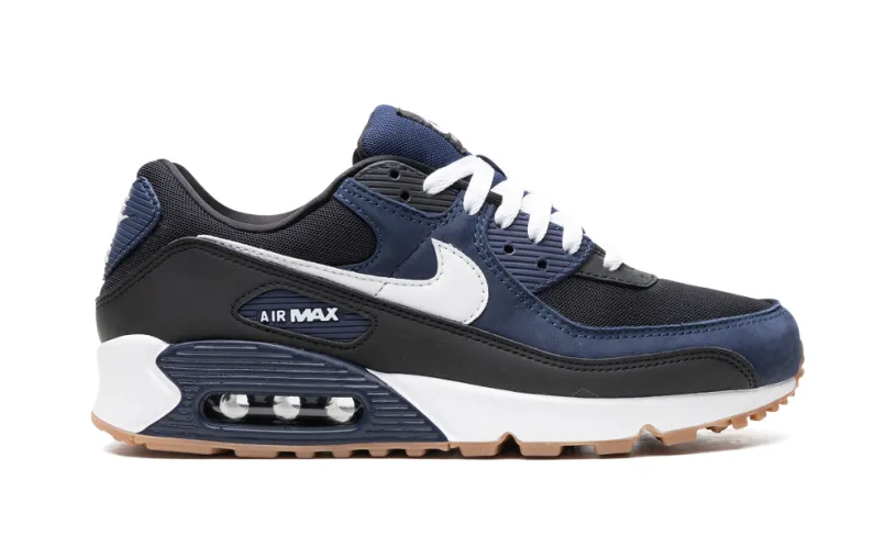Nike Lifestyle Air Max 90 'Midnight Navy Gum' 'MIDNIGHT NAVY' 