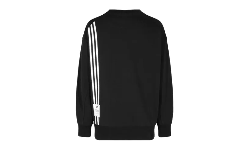 Adidas Y-3 Y-3 STP Terry Crew Sweatshirt 'Black' 