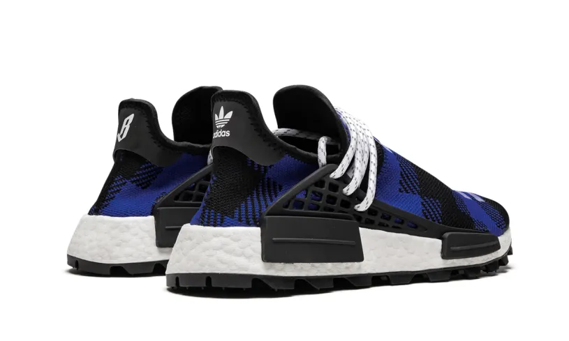 Adidas NMD NMD Humanrace 'Pharrell Williams X Billionaire Boys Club - Plaid Pack Blue' 