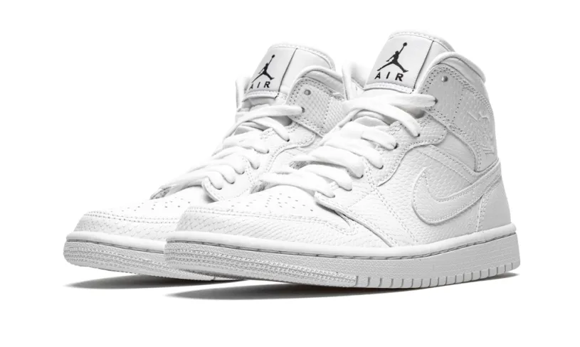 Air Jordan 1 AIR JORDAN 1 MID WMNS 'White Snakeskin'