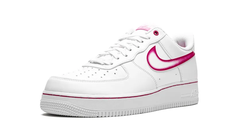 Nike Lifestyle AIR FORCE 1 '07 MNS WMNS 'Airbrush - Pink' 