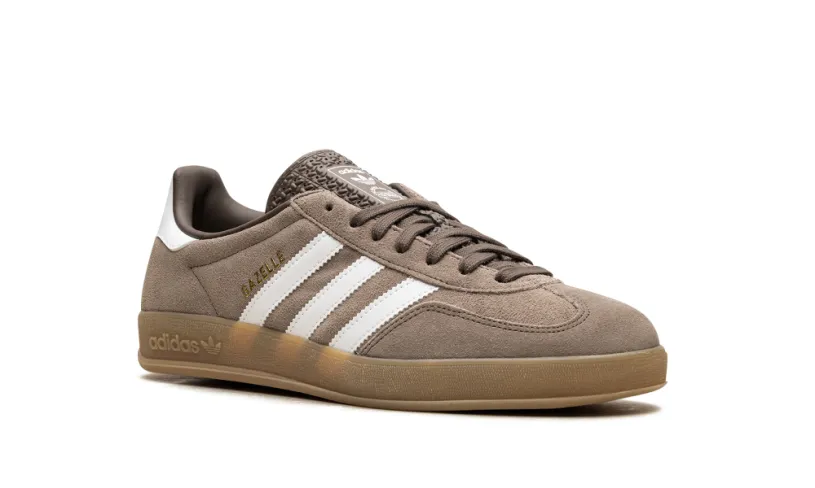 Adidas Gazelle Gazelle Indoor 'Earth Strata White Gold Metallic' 