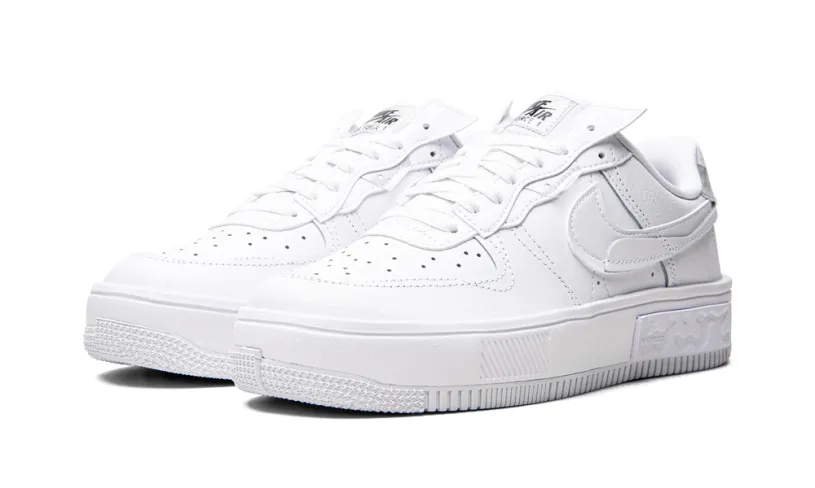 Nike Lifestyle AIR FORCE 1 FONTANKA MNS WMNS 'White / Iridescent'