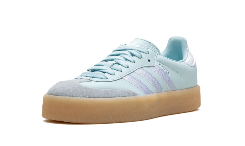 Adidas Samba Sambae WMNS 'Almost Blue Silver Metallic Gum' 