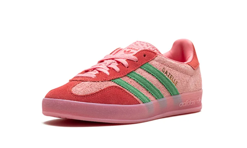 Adidas Gazelle Gazelle Indoor WMNS 'Semi Pink Spark Preloved Scarlet' 