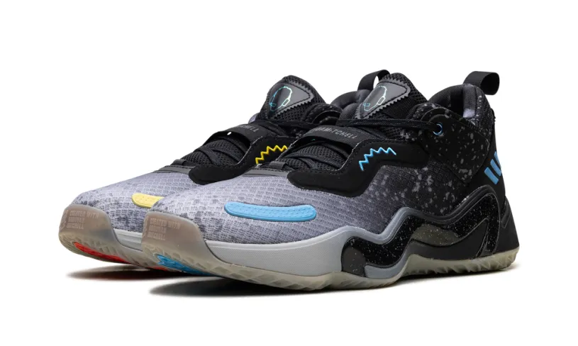 More Adidas Shoes D.O.N. ISSUE 3 'Black' 