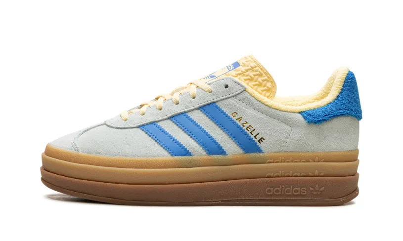 Adidas Gazelle Gazelle Bold Wmns 'Almost Blue Yellow'