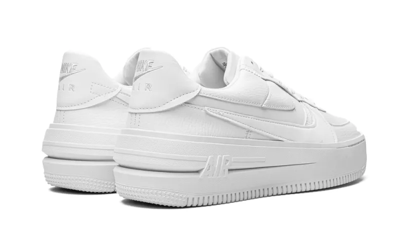 Nike Lifestyle AIR FORCE 1 PLT.AF.ORM MNS WMNS 'Triple-White' 