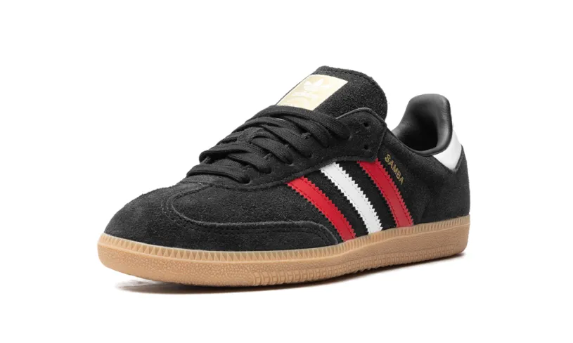 Adidas Samba Samba OG 'core black better scarlet GUM 3' 