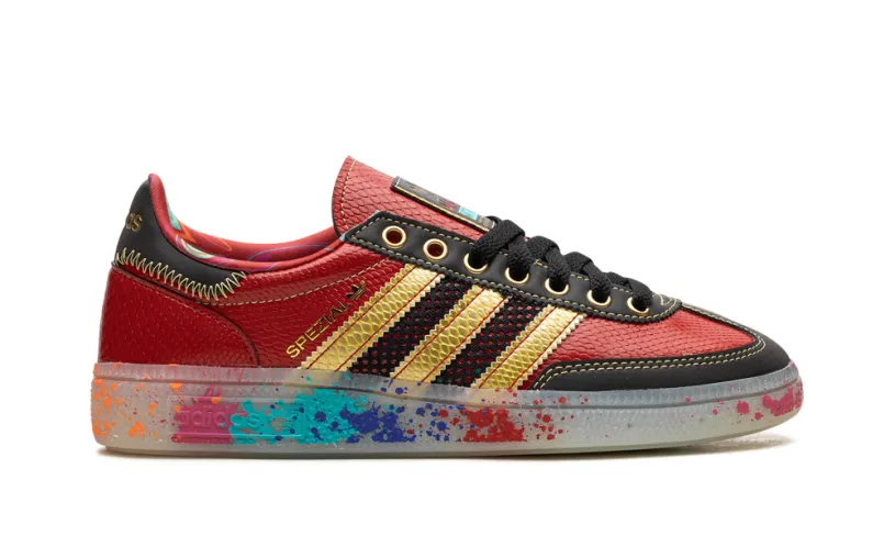 Adidas Handball Spezial Handball Spezial 'S.E.E.D. - Scarlet Gold Paint Splatter' 