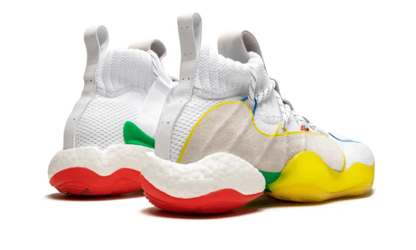 More Adidas Shoes Crazy BYW LVL 'Pharrell Williams - Gratitude + Empathy White'