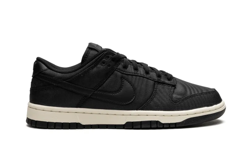Nike Dunk Dunk Low Retro PRM 'Black Canvas' 