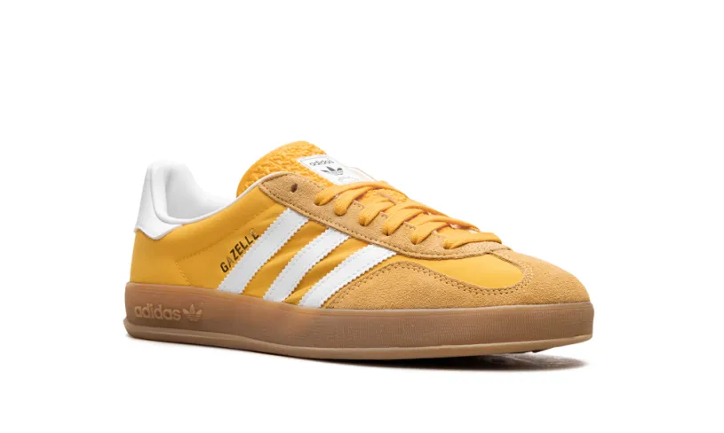 More Adidas Shoes Gazelle Indoor 'Crew Yellow Gum' 
