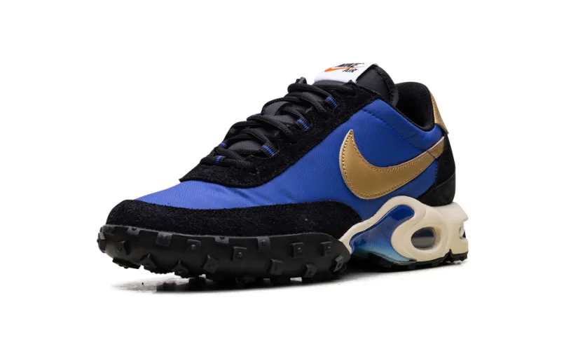 Nike Air Max Air Max Waffle Racer 'Hyper Blue   Metallic Gold' 