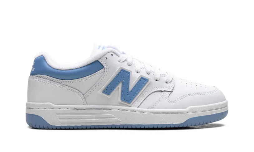 New Balance 480 480 'UNC White Team Carolina Light Aluminum' 