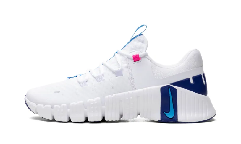 Nike Lifestyle Free Metcon 5 'White Aquarius Blue'
