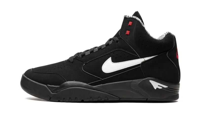 Nike Basketball Air Flight Lite Mid 'Black White Varsity Red' 