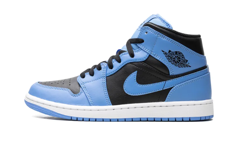 Air Jordan 1 Air Jordan 1 Mid 'University Blue Black' 