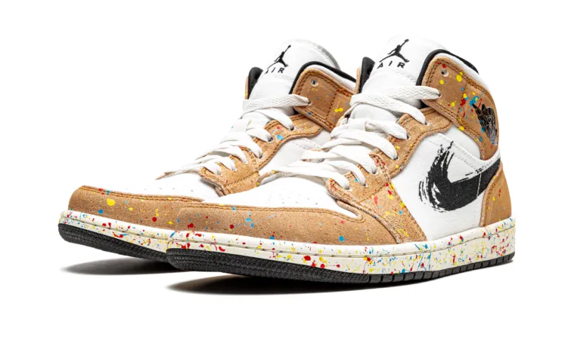 Air Jordan 1 Air Jordan 1 Mid SE 'Brushstroke' 