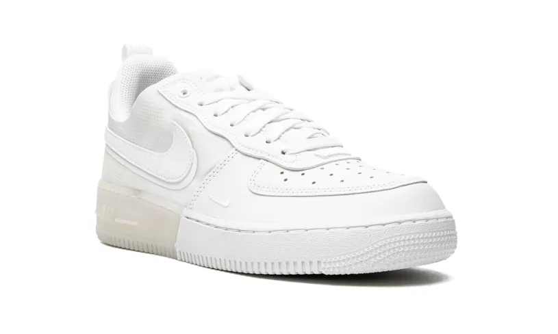 Nike Lifestyle Air Force 1 React 'Triple White' 