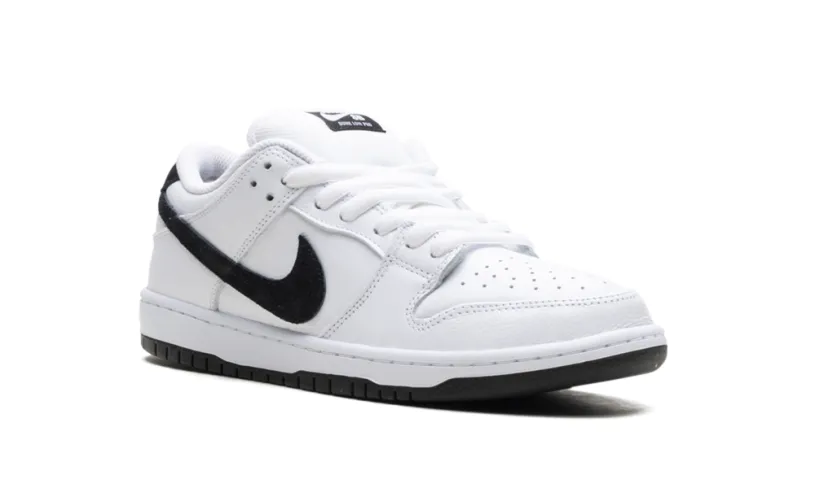 SB Dunk Low 'White Black' 