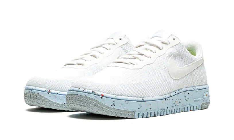 Nike Lifestyle AIR FORCE 1 CRATER FLYKNI MNS WMNS 'White' 
