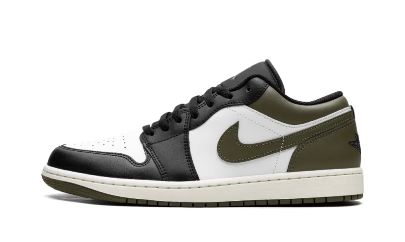 Air Jordan 1 Air Jordan 1 Low 'Black Toe Medium Olive'