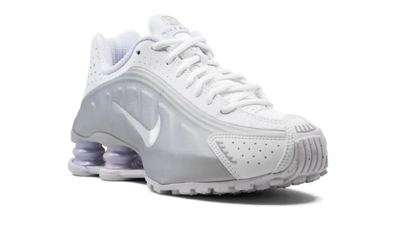 Nike Lifestyle Shox R4 WMNS 'White Metallic Platinum' 