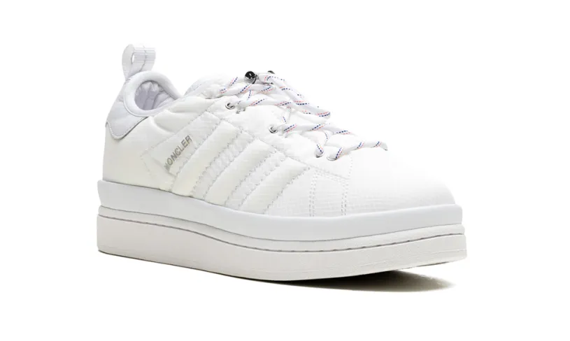 More Adidas Shoes Campus 'Moncler - Core White' 
